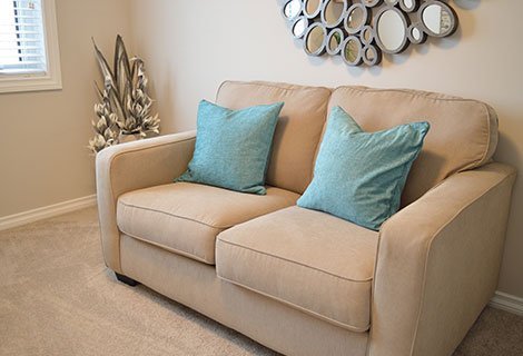 Modern furniture arrangement