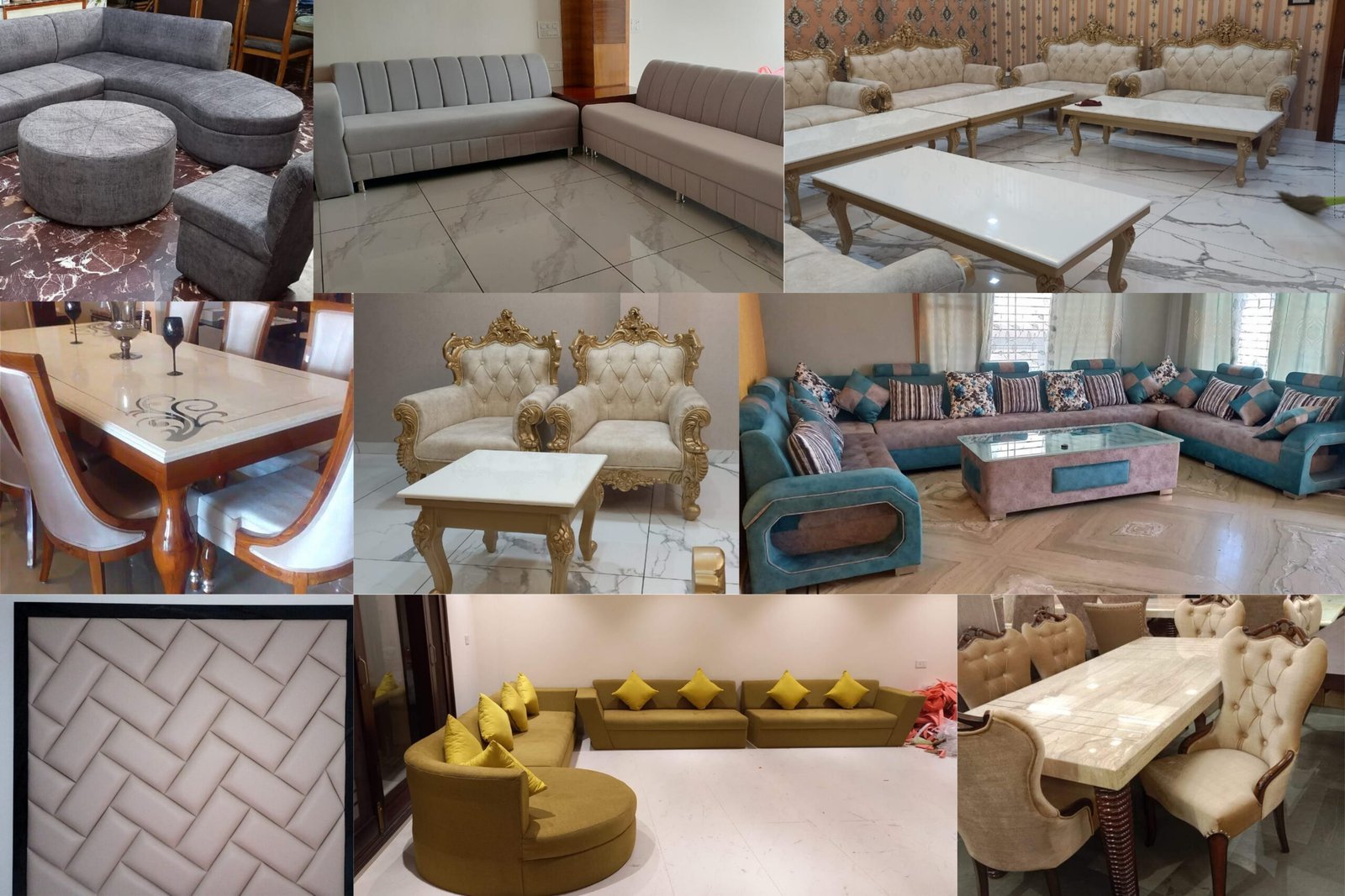Luxury furniture arrangement by Mahi Furniture